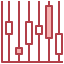Stock chart icon 64x64