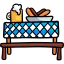 Picnic table icon 64x64