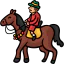 Horseriding Symbol 64x64