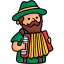 Accordionist icon 64x64