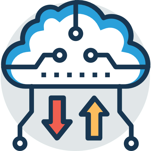 Cloud computing ícone