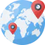 Планета земля иконка 64x64