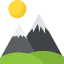 Mountains アイコン 64x64
