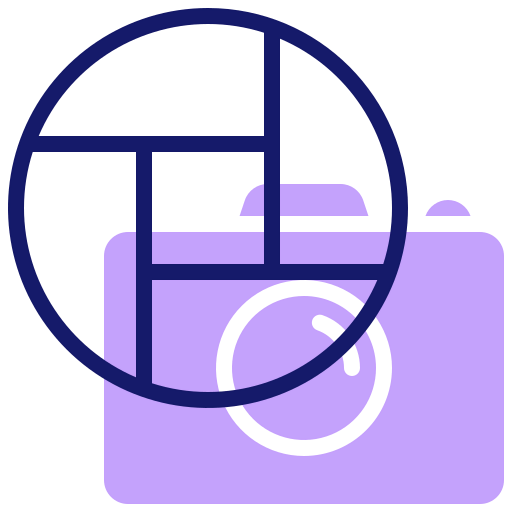 Camera shutter icon