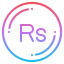 Rupee Ikona 64x64