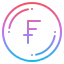Swiss franc icon 64x64