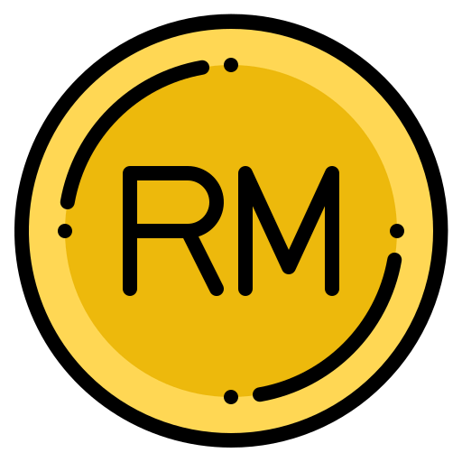 Malaysian ringgit ícono