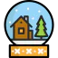 Snow globe icon 64x64