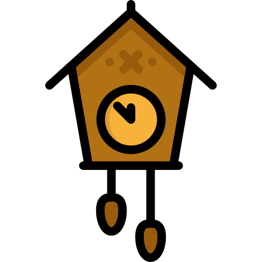 Cuckoo clock icon