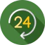 24 hours іконка 64x64