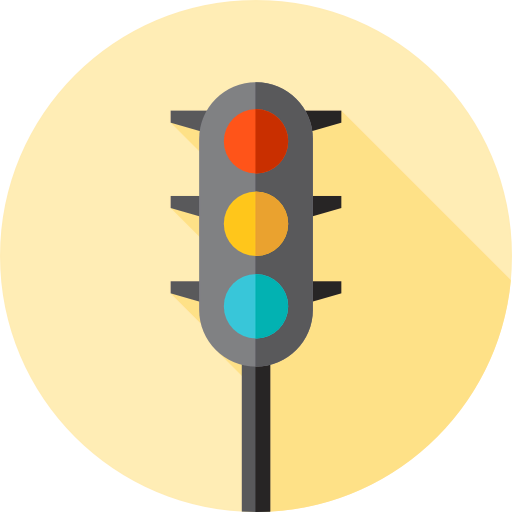 Traffic light icon