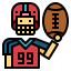 American football icon 64x64