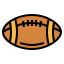 Rugby ball icon 64x64