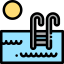 Swimming pool icon 64x64