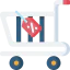 Shopping cart icon 64x64