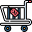 Shopping cart icon 64x64