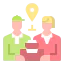 Food delivery icon 64x64