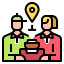 Food delivery icon 64x64