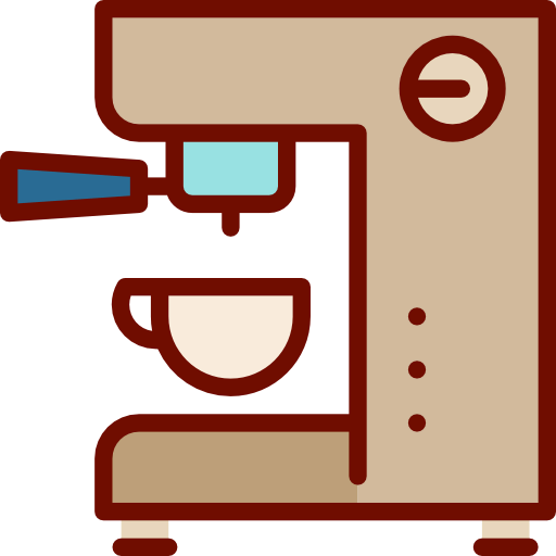Coffee machine icon