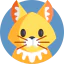 Кот иконка 64x64