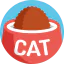 Кошачья еда иконка 64x64