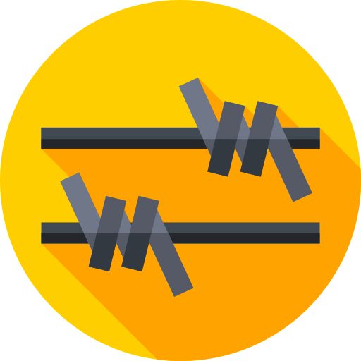 Barbed wire icon