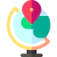 Globe icon 64x64