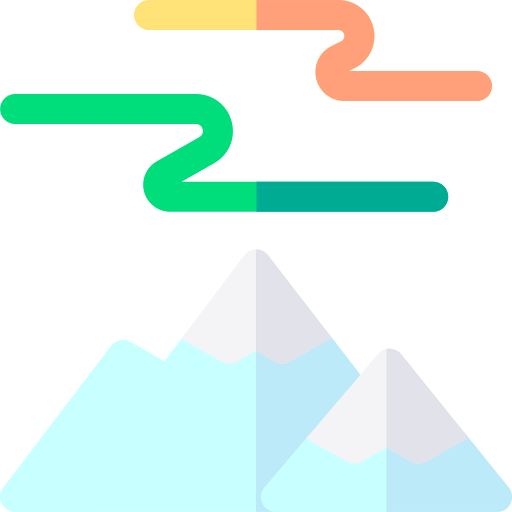 Aurora borealis icon
