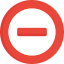 No entry icon 64x64