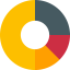 Pie chart icon 64x64