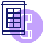 Telephone box icon 64x64
