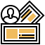 Business card icon 64x64