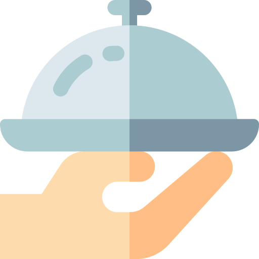 Serving dish icon