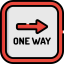 One way icon 64x64