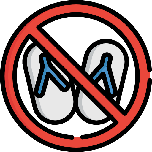 Flip flops icon
