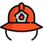 Firefighter helmet アイコン 64x64