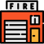Fire station icon 64x64