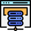 Web hosting biểu tượng 64x64