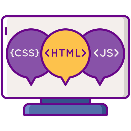 Coding language icon