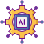 Artificial intelligence icon 64x64
