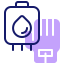 Blood bag icon 64x64