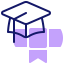 Graduate cap icon 64x64