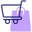 Shopping cart icon 64x64