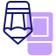 School supplies icon 64x64
