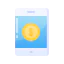 Mobile banking icon 64x64