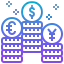 Currency exchange icon 64x64