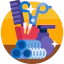 Hairdressing Symbol 64x64