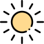 Sun icon 64x64