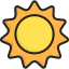 Sun icon 64x64