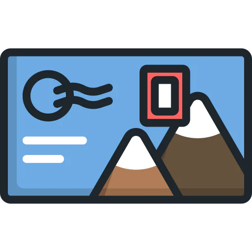 Postcard icon